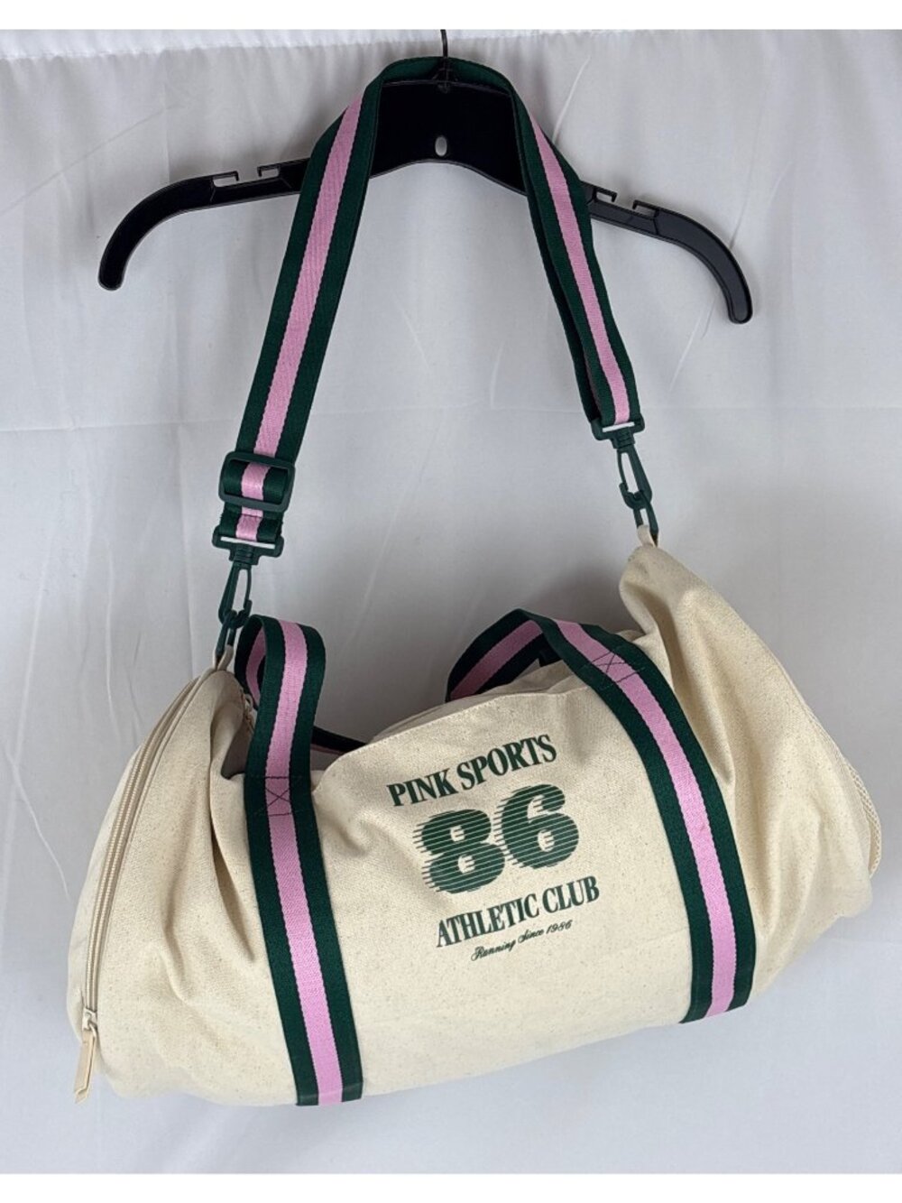 Victoria's Secret PINK Y2K Blockette Athletic Canvas Duffle Bag